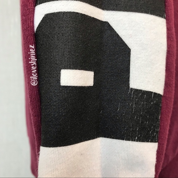 •Victoria's Secret PINK• Tunic Crew Sweatshirt XS - Picture 6 of 8